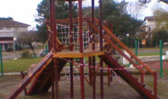 El Rotary don juegos para la Plaza las Amricas